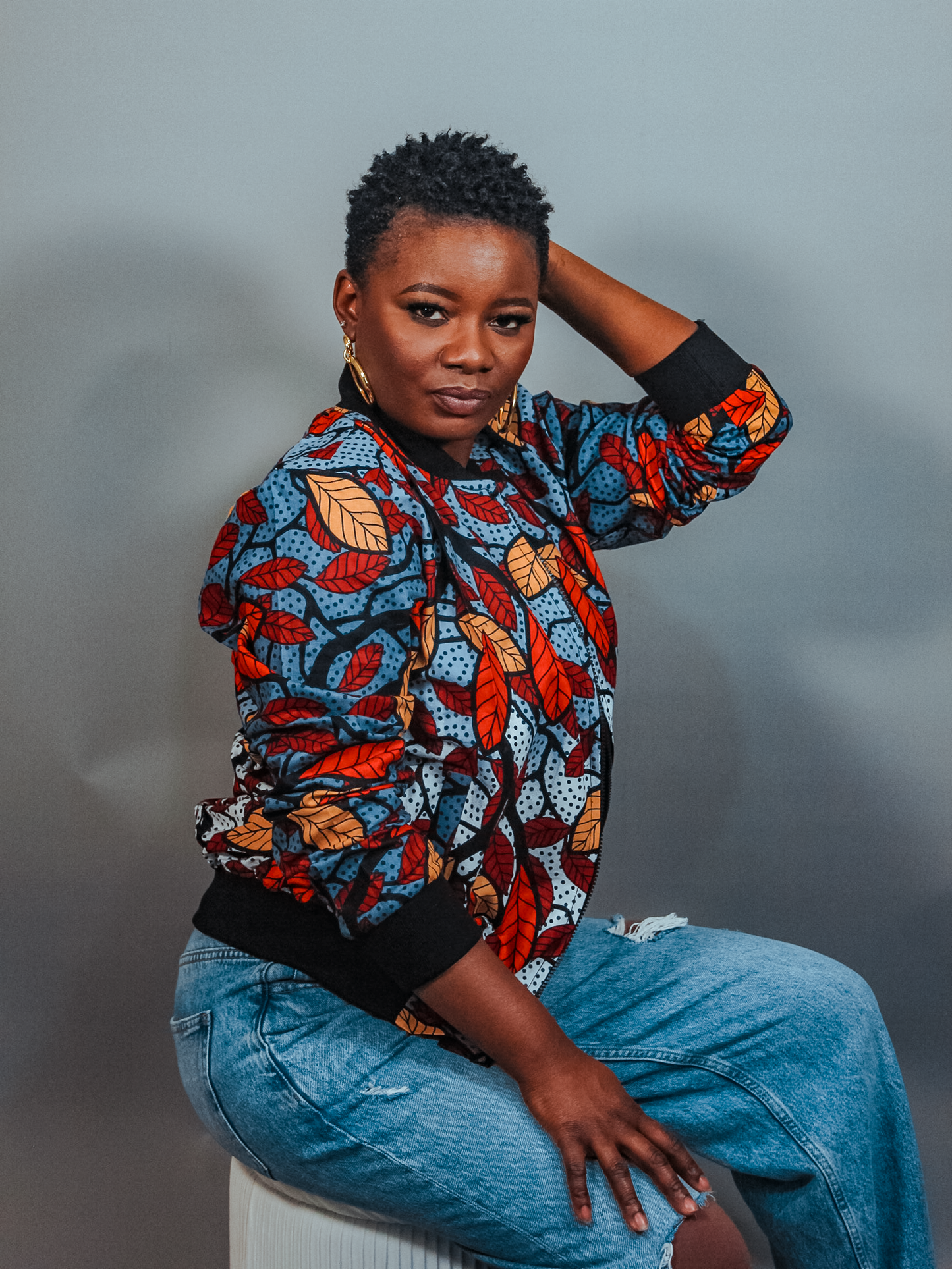 AMARA Statement Bomber Jacket