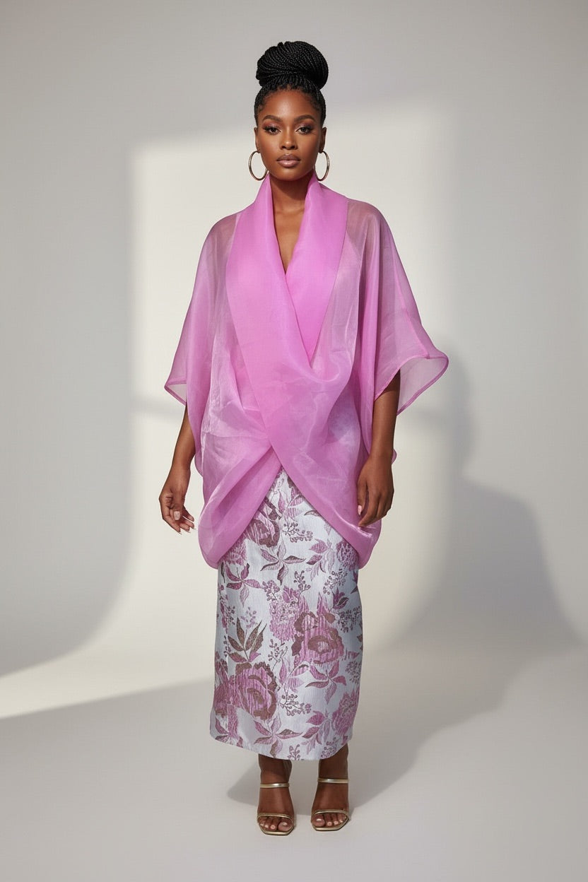 ZARA Organza x Brocade Set