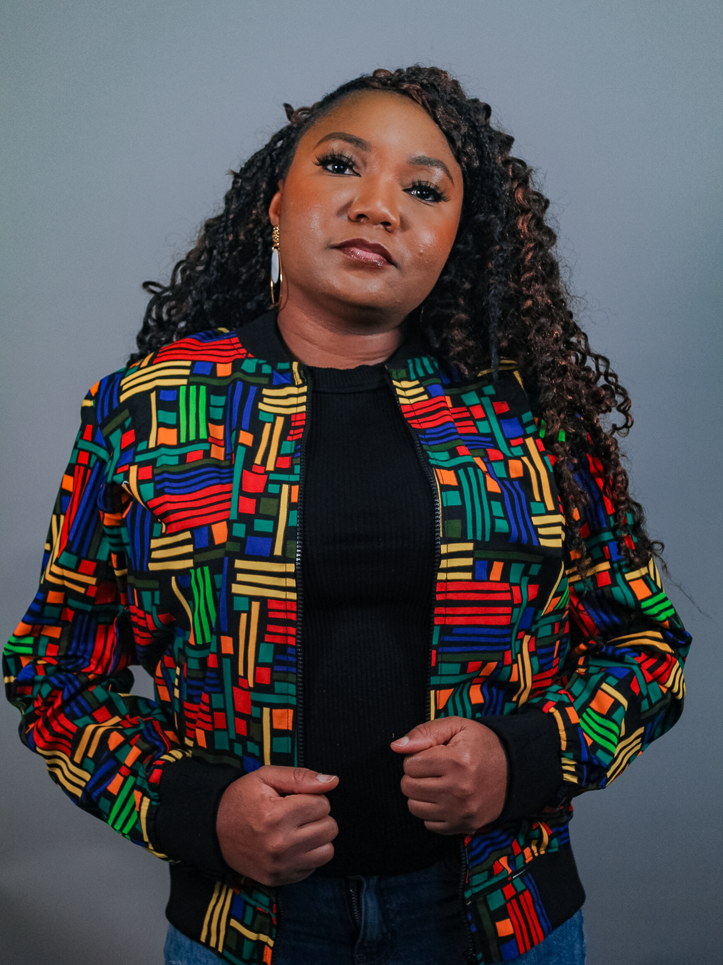 AMARA Statement Bomber Jacket