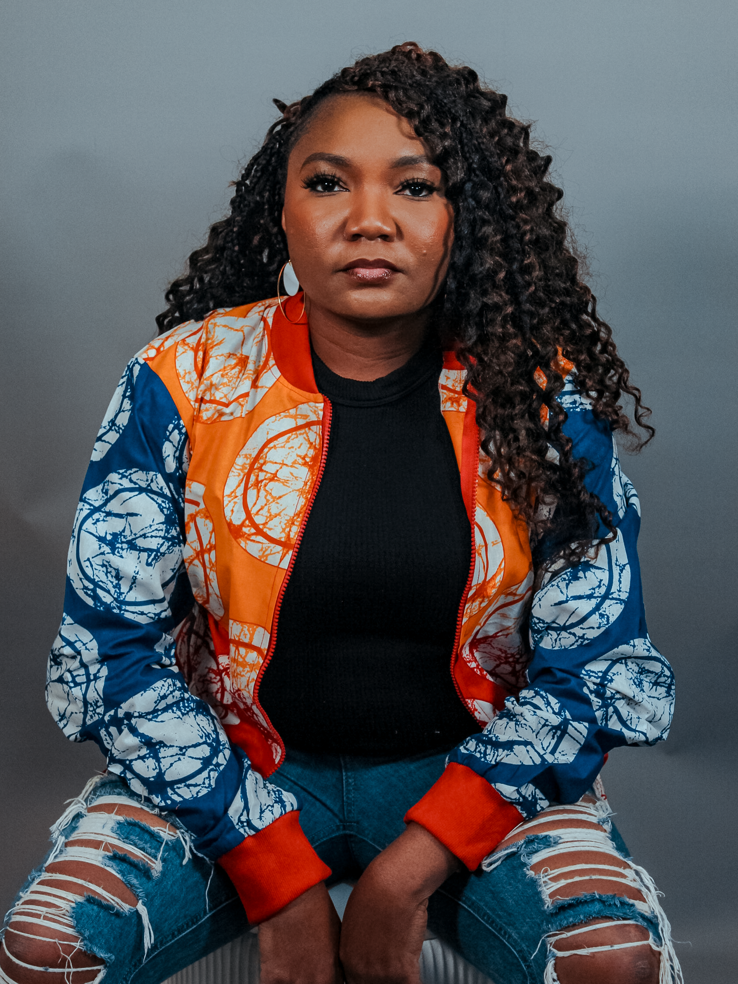 AMARA Statement Bomber Jacket