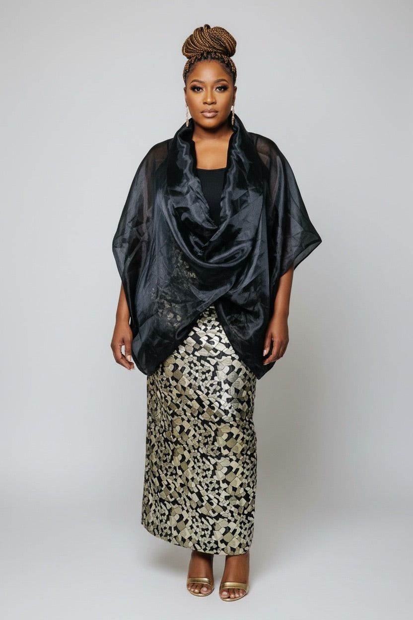 ZARA Organza x Brocade Set