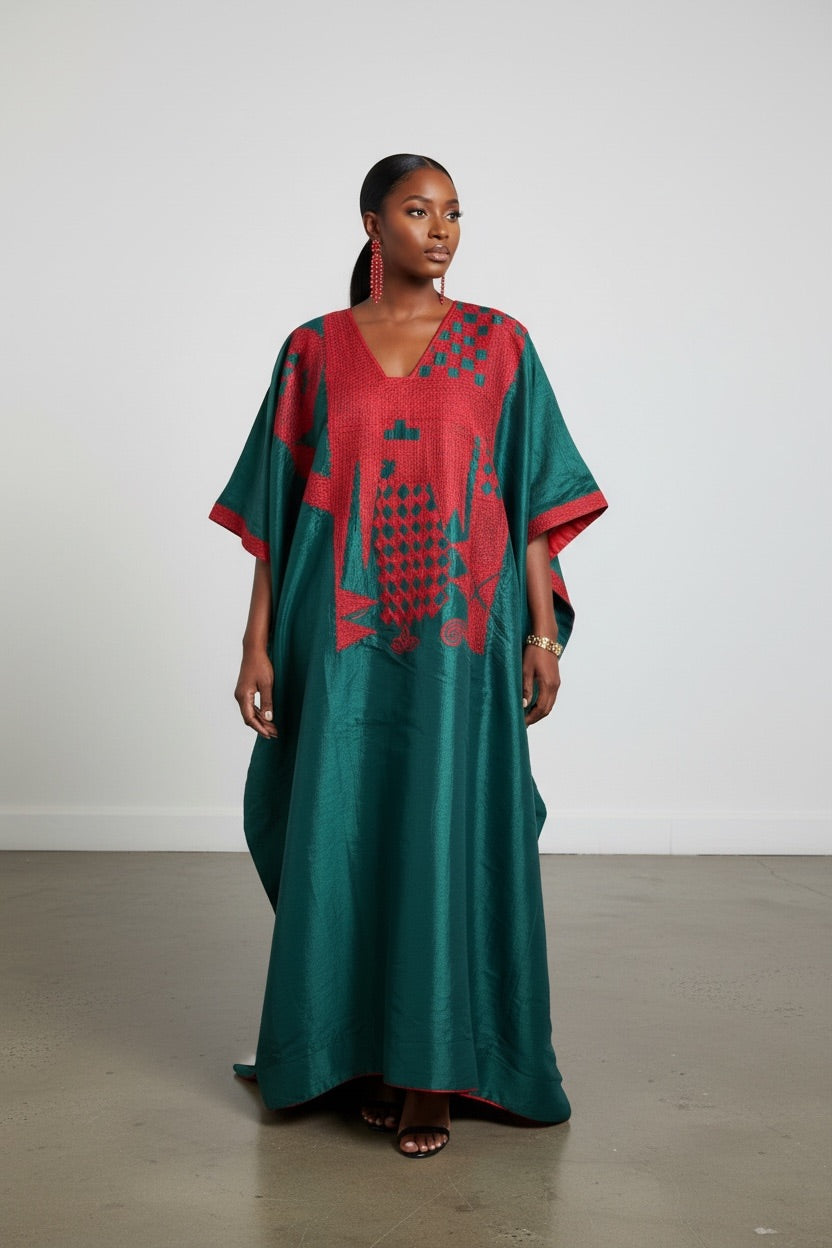 AZIZA Embroidered Boubou